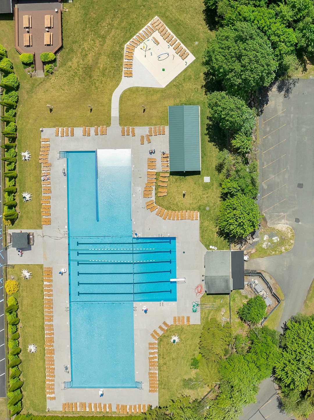 Take a refreshing dip or lounge poolside at the community swimming pool—perfect for sunny days and cooling off after exploring!
